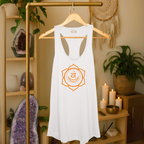 Sacral Chakra Women's Ideal Racerback Tank