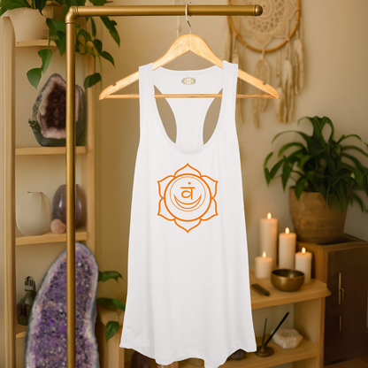 Sacral Chakra Women's Ideal Racerback Tank