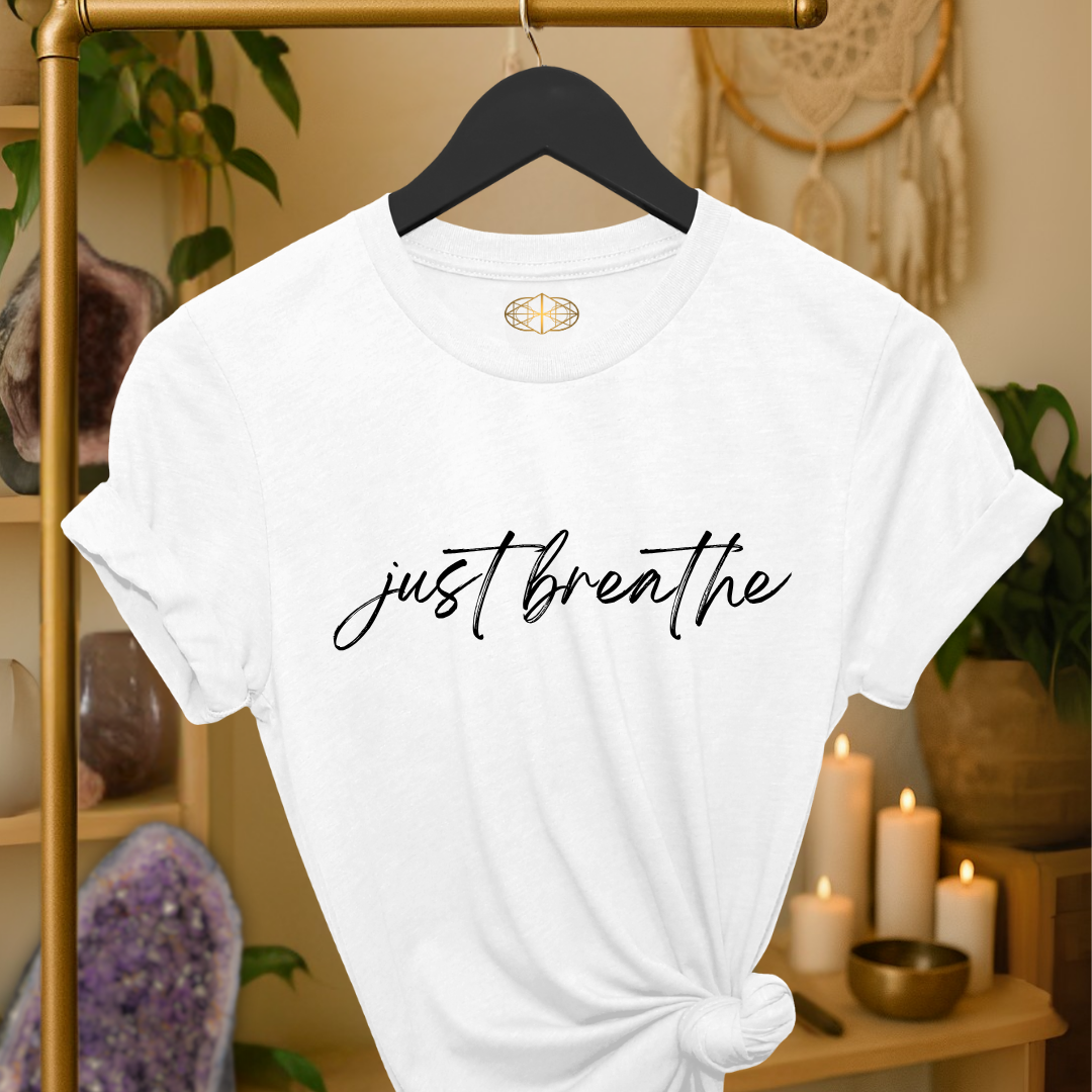 Intention Shirt: Just Breathe