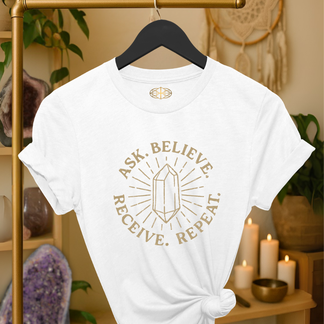 Ask Believe Receive Repeat | Coded for Manifestations