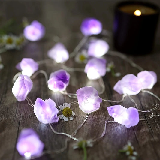 Amethyst Fairy Lights