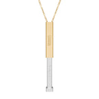 "Grateful" Personalized Secret Manifestation Necklace | 18K Gold Finish