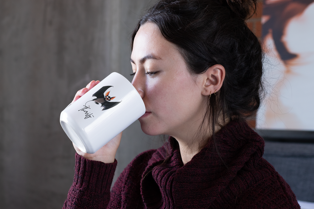 Otherworldly: Vampire Bat Reversible Mug (15 oz)