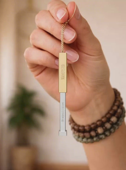 Personalized Hidden Manifestation Necklace 18K Gold | Manifested